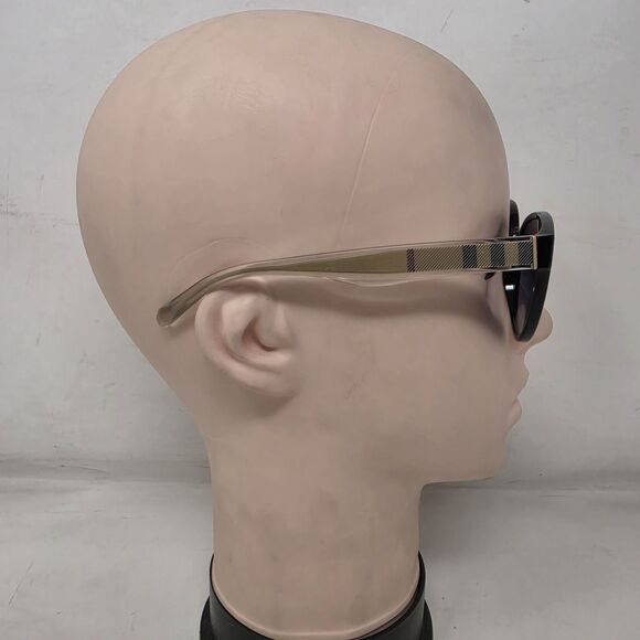 BURBERRY Sunglasses BE-4249 30018G Black Gold Plaid Frame Gray Gradient Lenses main image 11